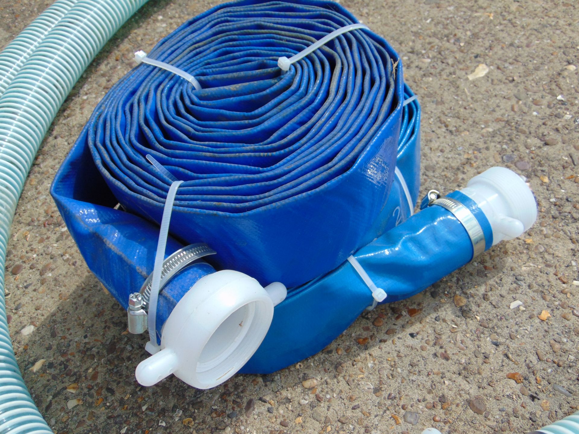 6HP 2" C/W 5m Suction Hose & Approx 17m Delivery Hose - Image 8 of 9