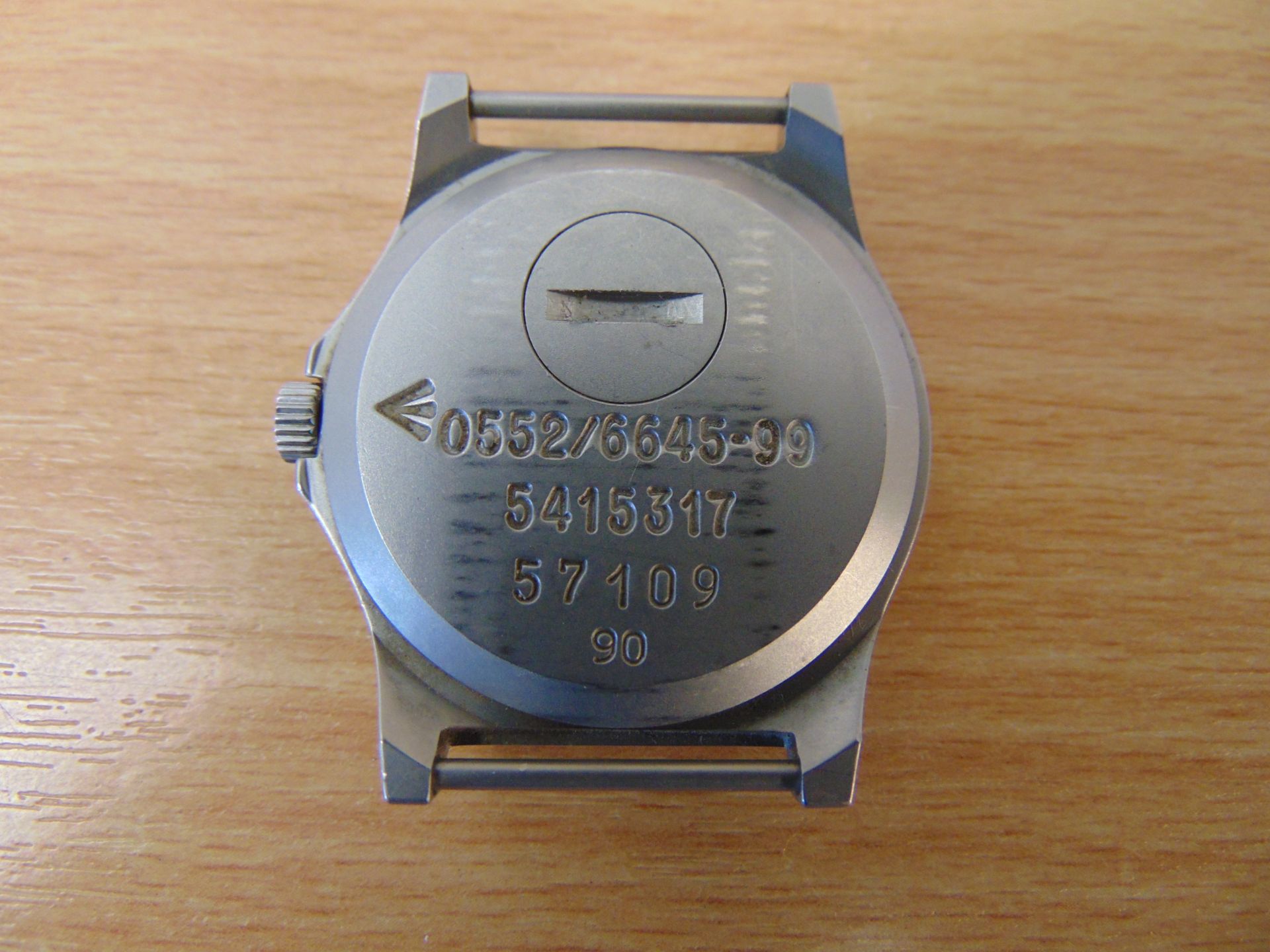 CWC 0552 Royal Marines / Navy issue service watch date 1990, GULF WAR 1 - Image 3 of 4