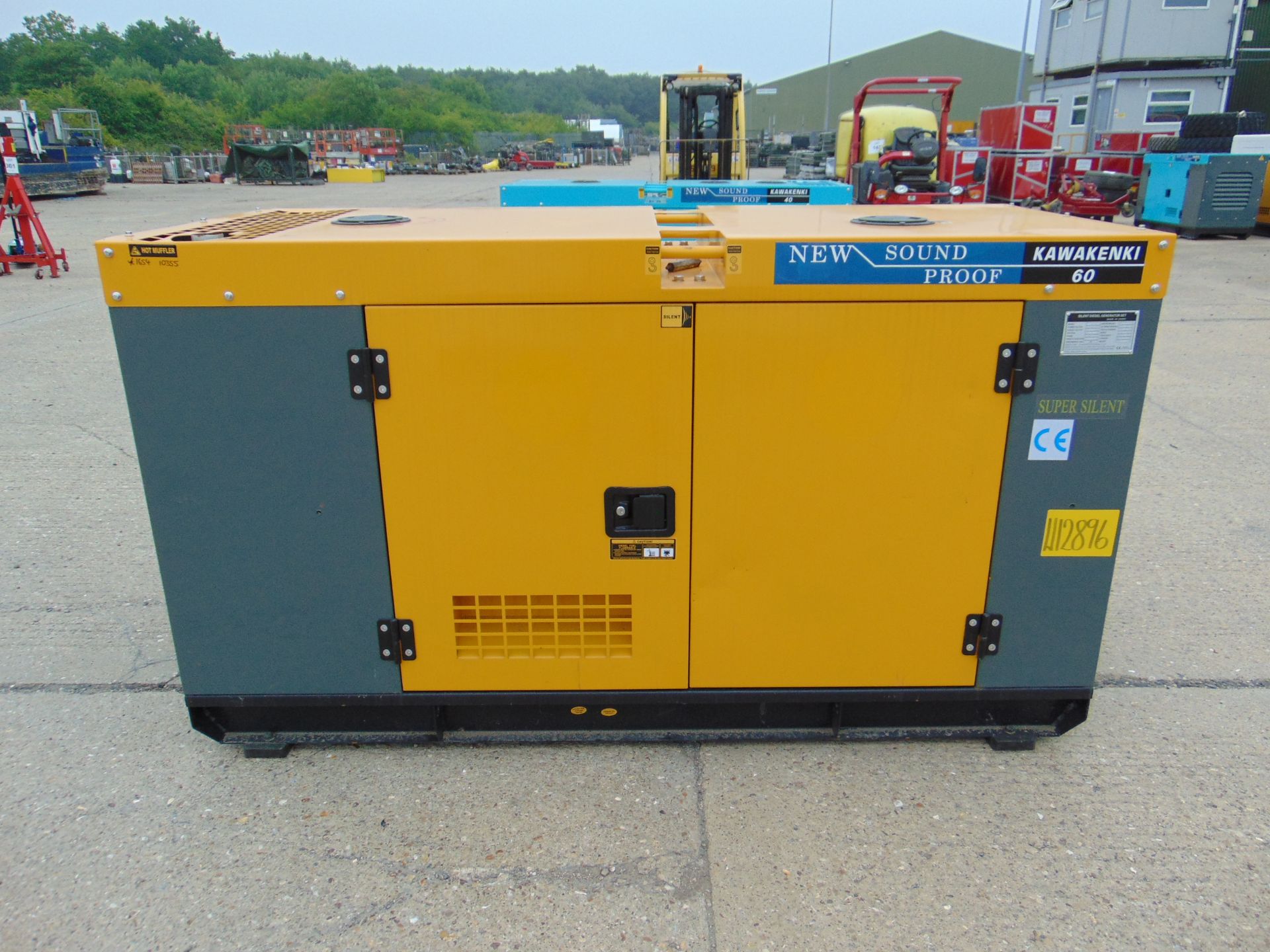 2022 UNISSUED 60 KVA 3 Phase Silent Diesel Generator Set