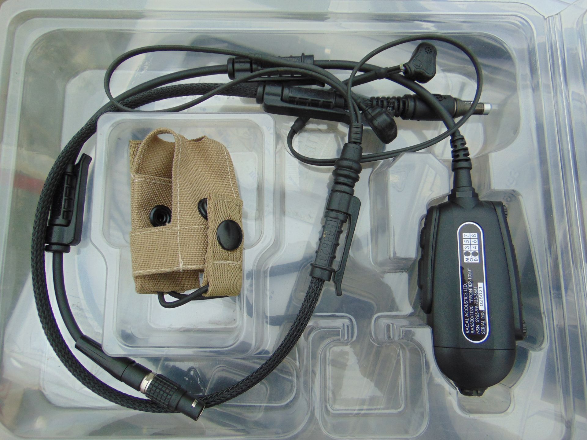 5x Clansman Racal Frontier Headsets / Communication System - Image 3 of 5