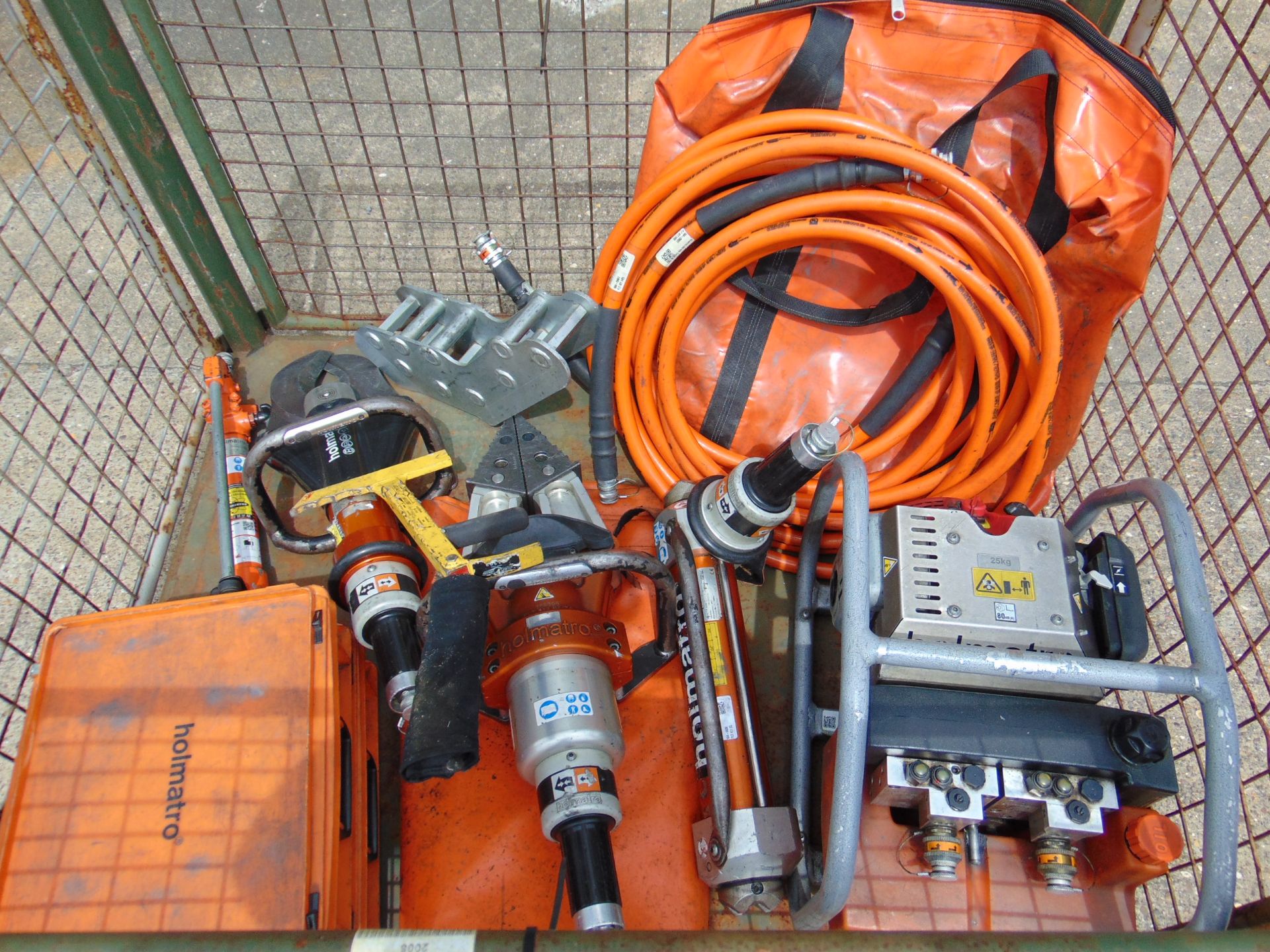 Holmatro Jaws of Life Rescue Kit inc Power Pack, Cutters, Spreaders, Ram etc