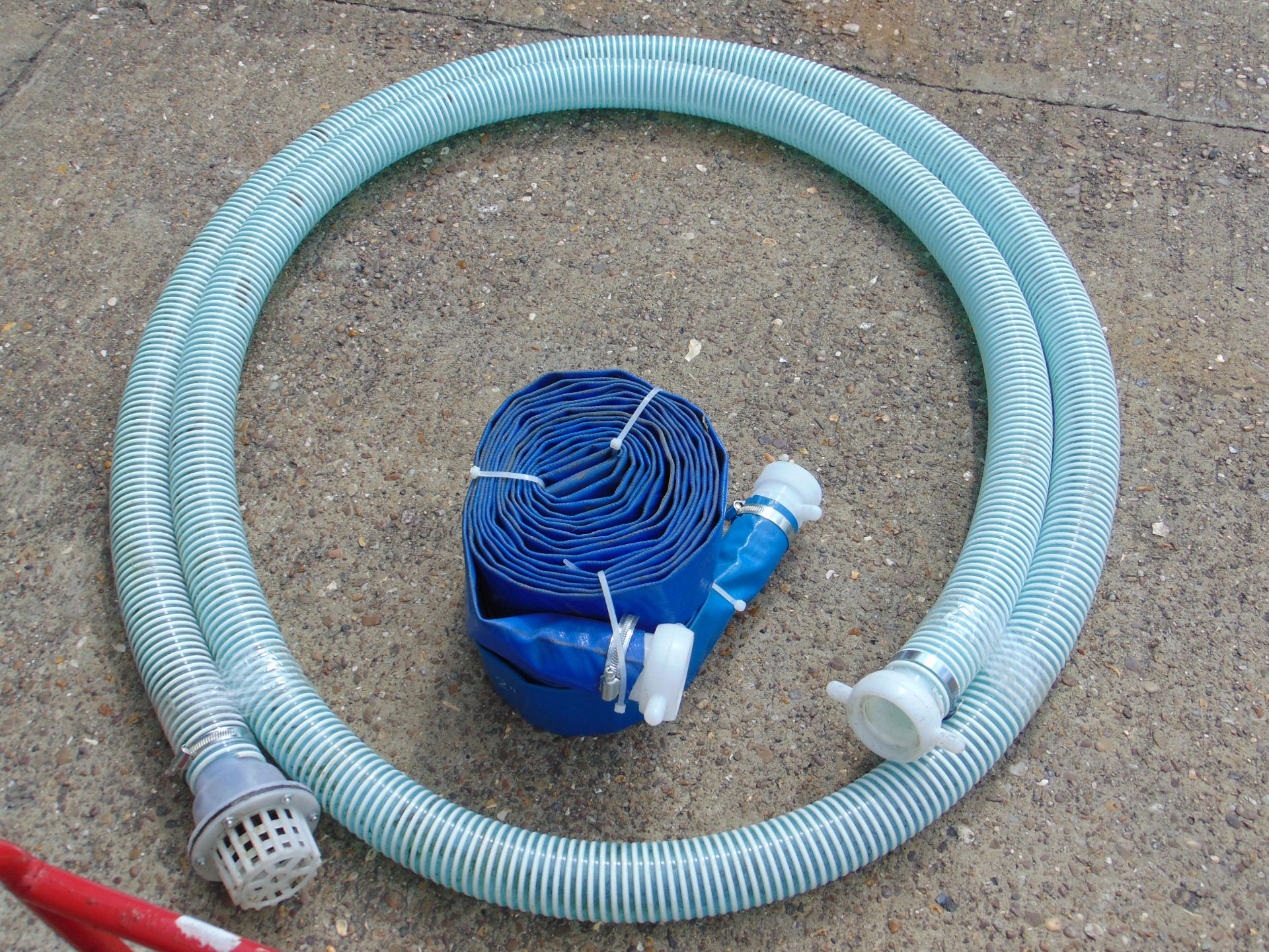 6HP 2" C/W 5m Suction Hose & Approx 17m Delivery Hose - Image 9 of 9