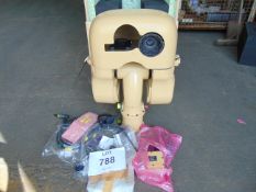 New and Unissued Pan and Tilt Thales Camera Assembly c/w Accessories in Original Packing Crate Shown