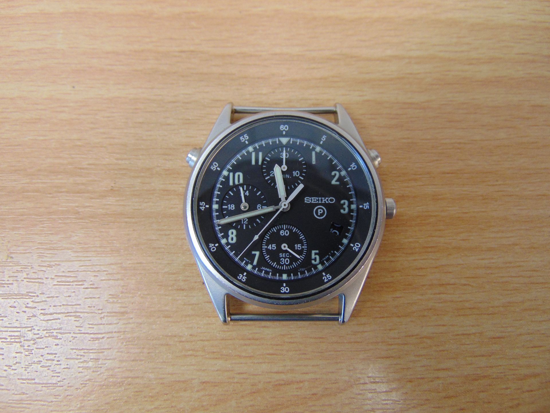 Seiko Gen 2 Pilots Chrono RAF Tornado Force issue Nato Nos, Date 1996