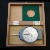 Trigger pull measuring gauge in wooden case