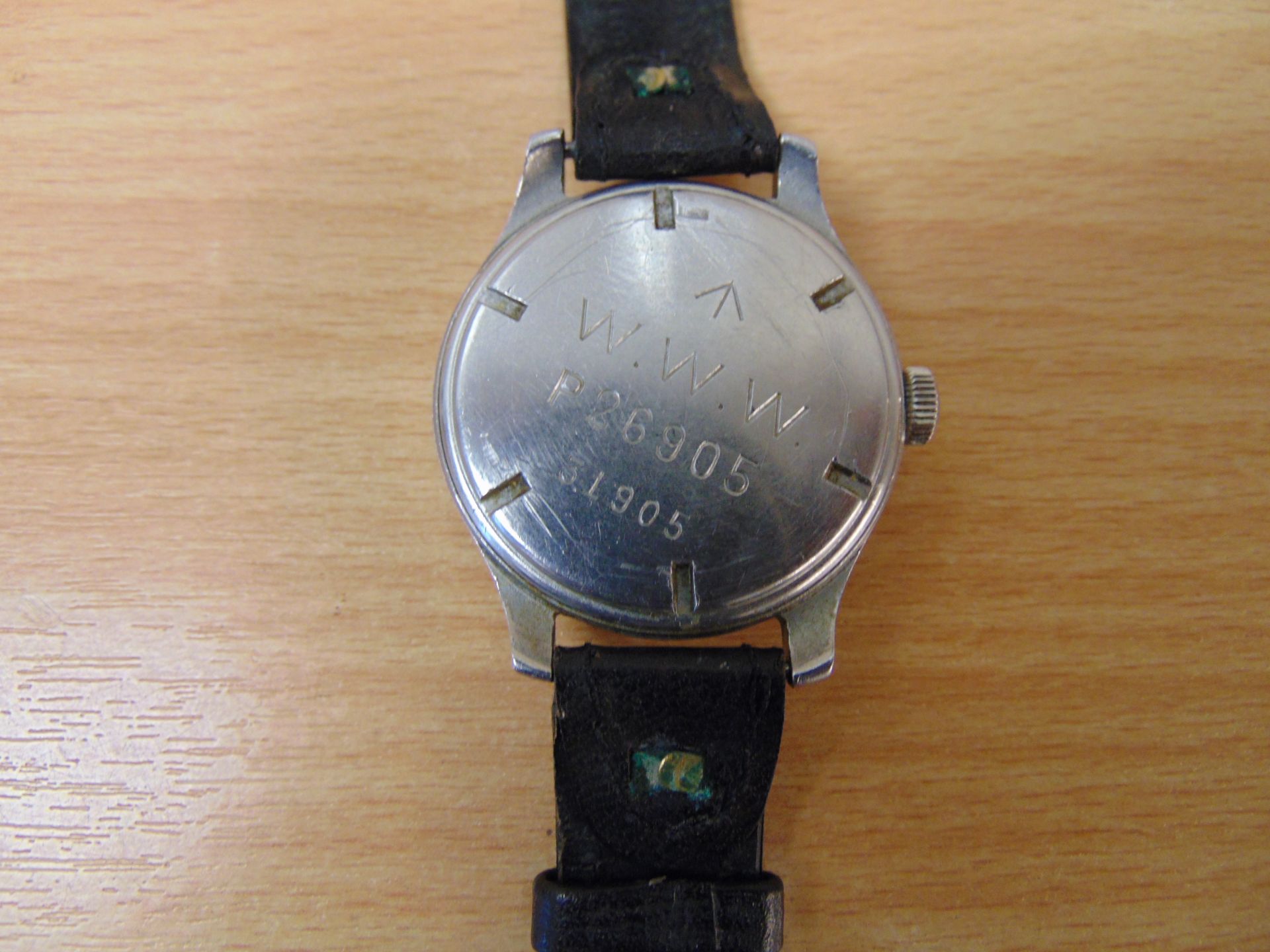 Very Rare original condition WWW CYMA P26905 WW2 British Military service watch in - Image 5 of 6