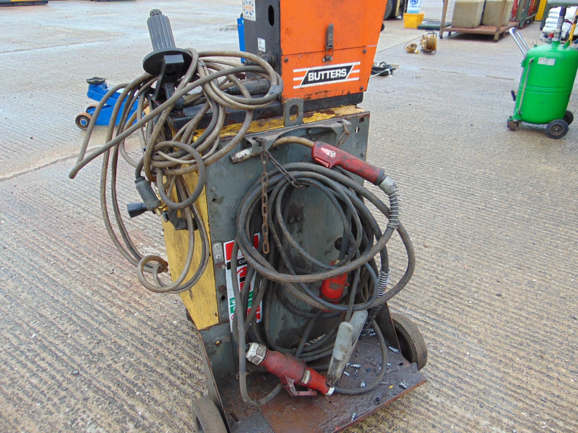 ESAB LAG 315 Mig Welder with Butters 2 Roll Wire Feed Unit - Image 9 of 11