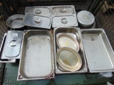Cooking Pans, Serving Trays Etc