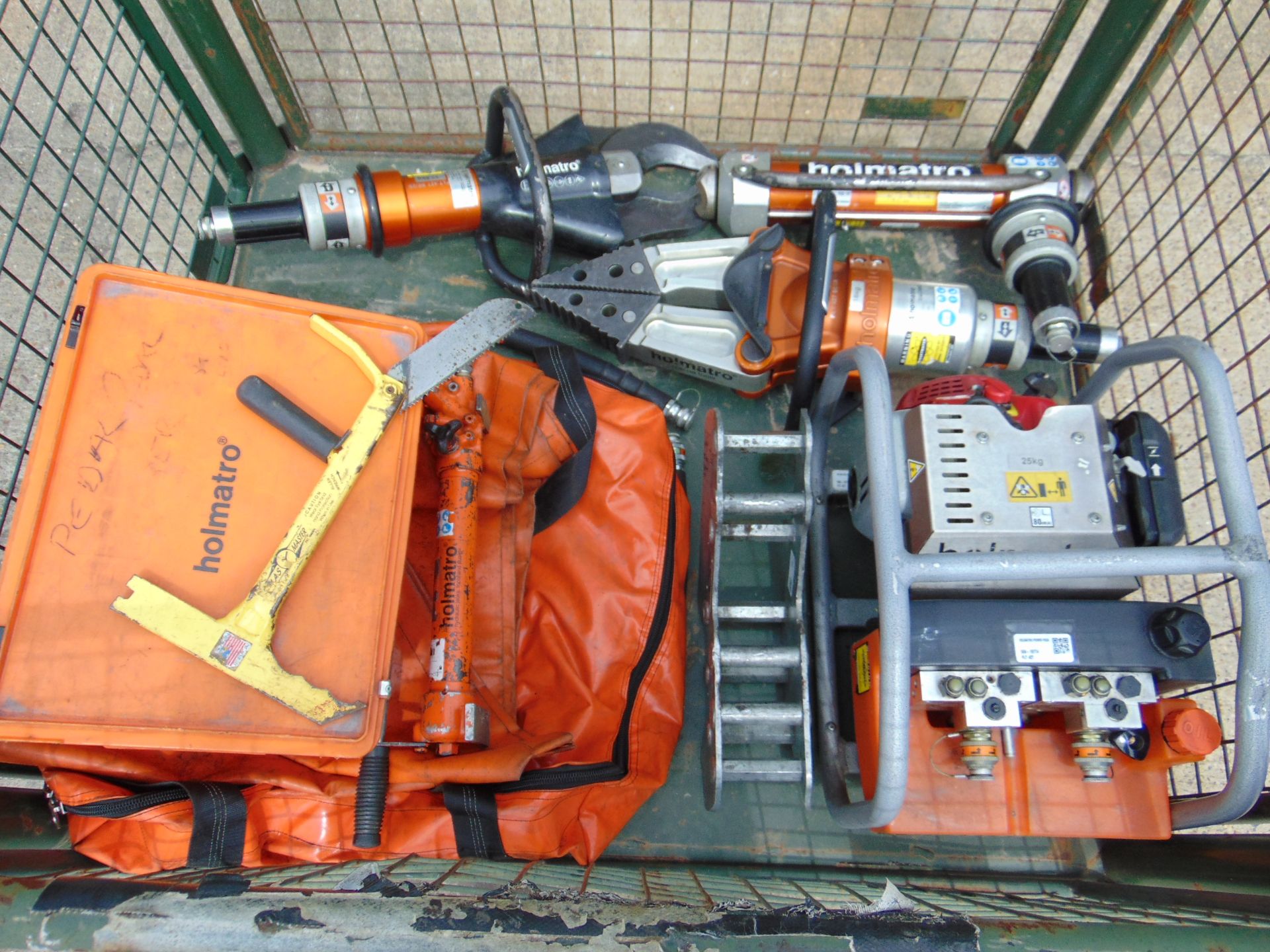 Holmatro Jaws of Life Rescue Kit inc Power Pack, Cutters, Spreaders, Ram etc