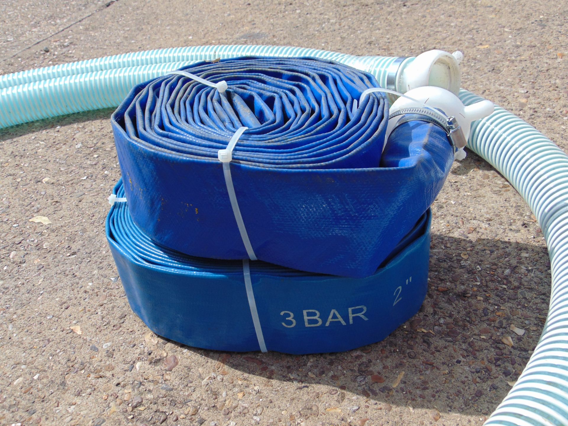 6HP 2" C/W 5m Suction Hose & Approx 17m Delivery Hose - Image 7 of 9