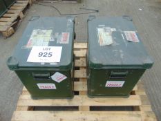 2x Zarges Aluminium Transit Cases 50x60x40cms Excellent Condition