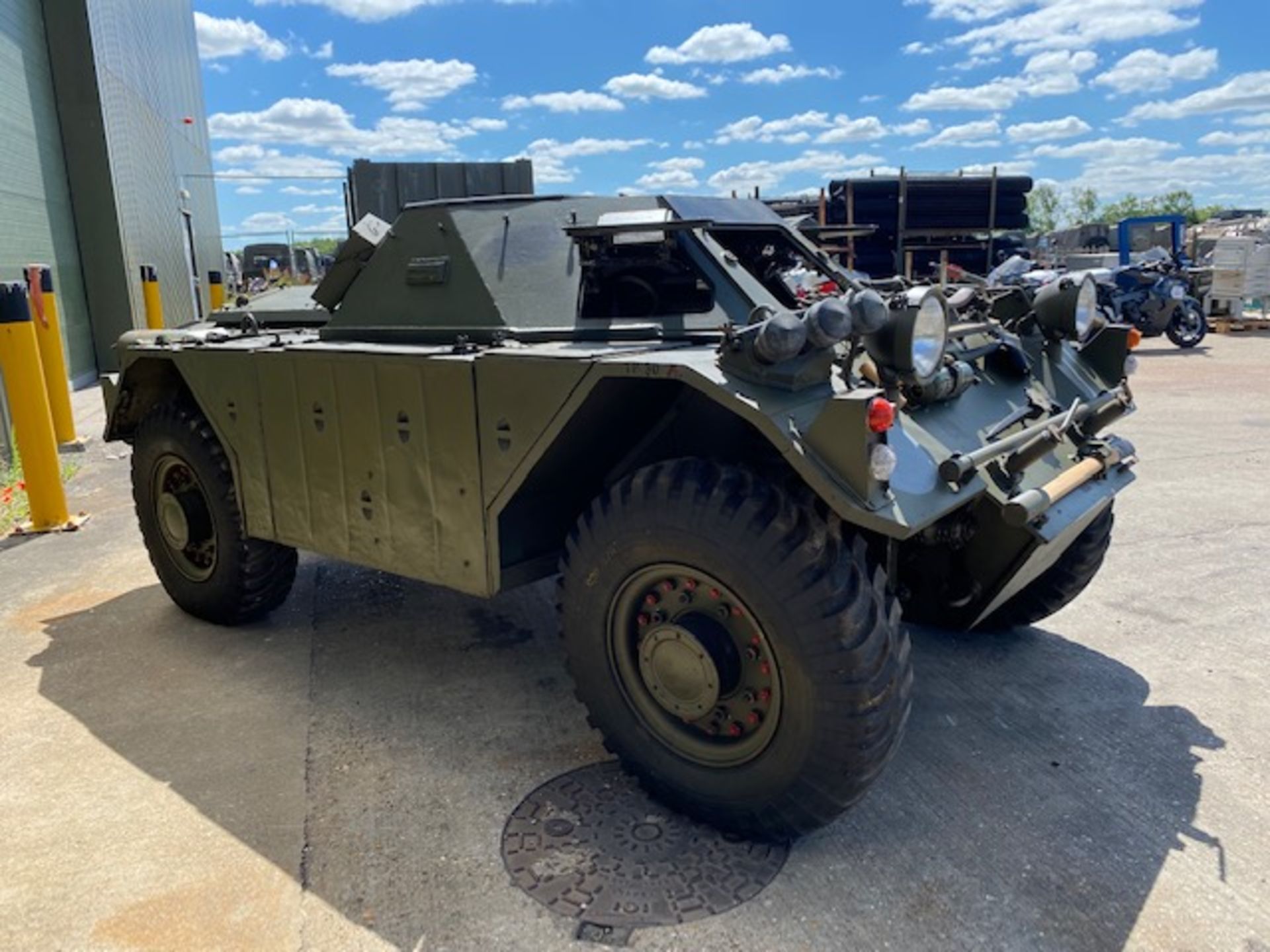 Ex Reserve Daimler Ferret MK1 4x4 Scout Car ONLY 136 MILES!