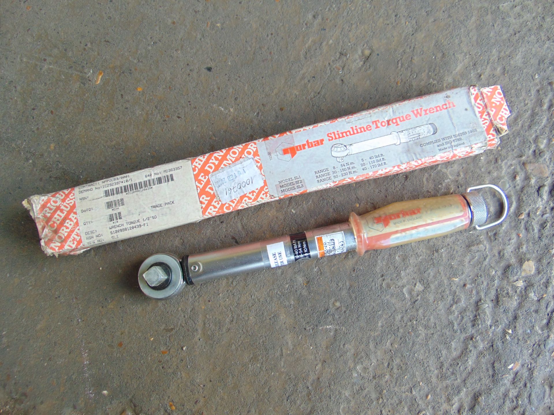 Norbar Slimline Torque Wrench