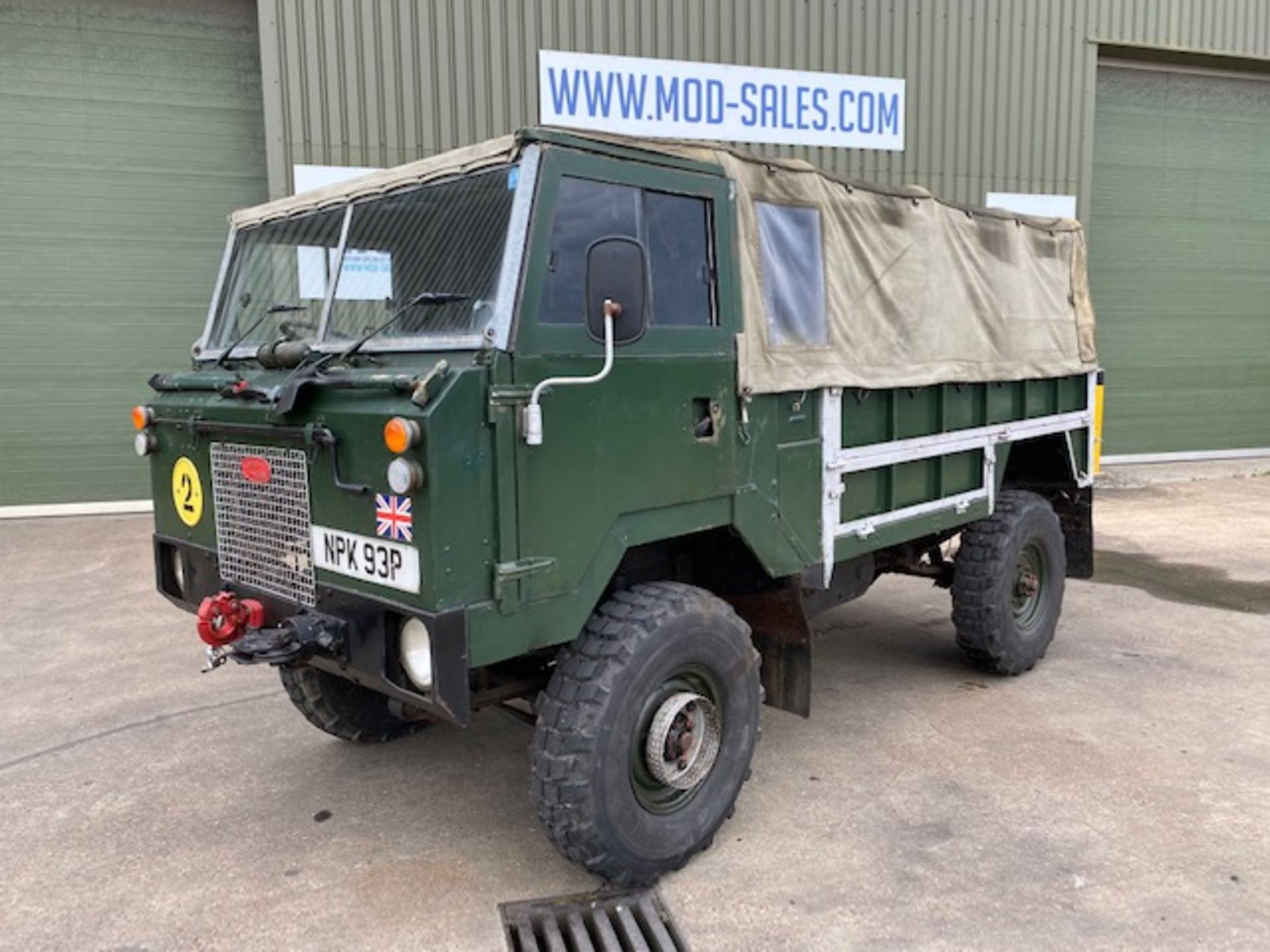 Land Rover 101" Forward Control V8 Soft Top with Fitted Winch ONLY 9,268 MILES! - Image 6 of 59