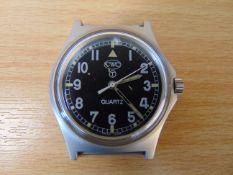 New Unissued CWC W10 British Army Service Watch Nato No's Date 2005, Waterproof 5 ATM.