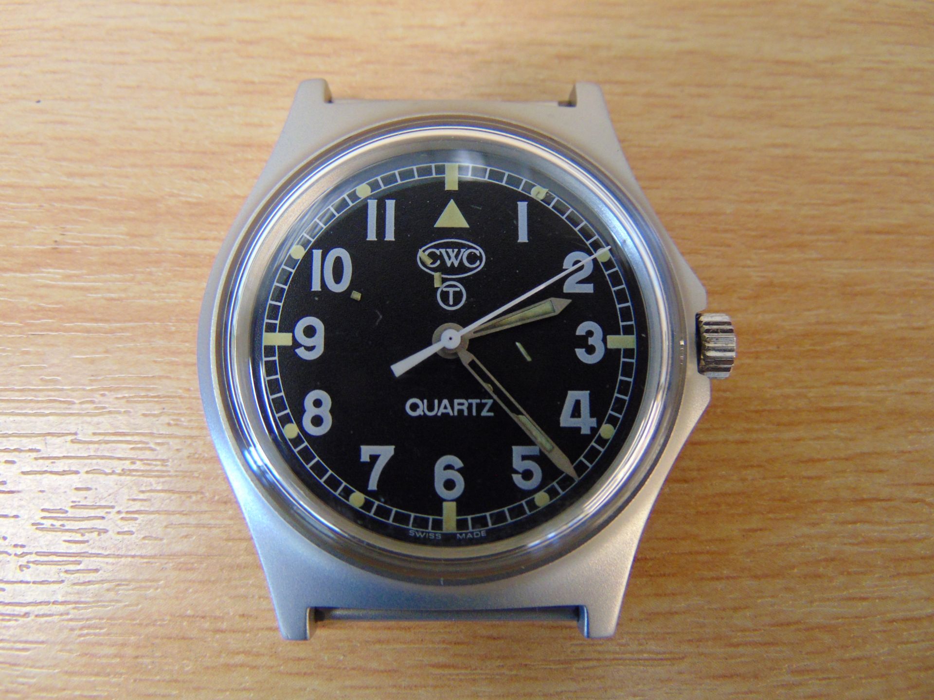 New Unissued CWC W10 British Army Service Watch Nato No's Date 2005, Waterproof 5 ATM.