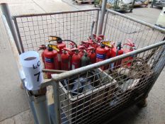 Fire Extinguishers Ratchet Straps, Sledge Hammer Etc