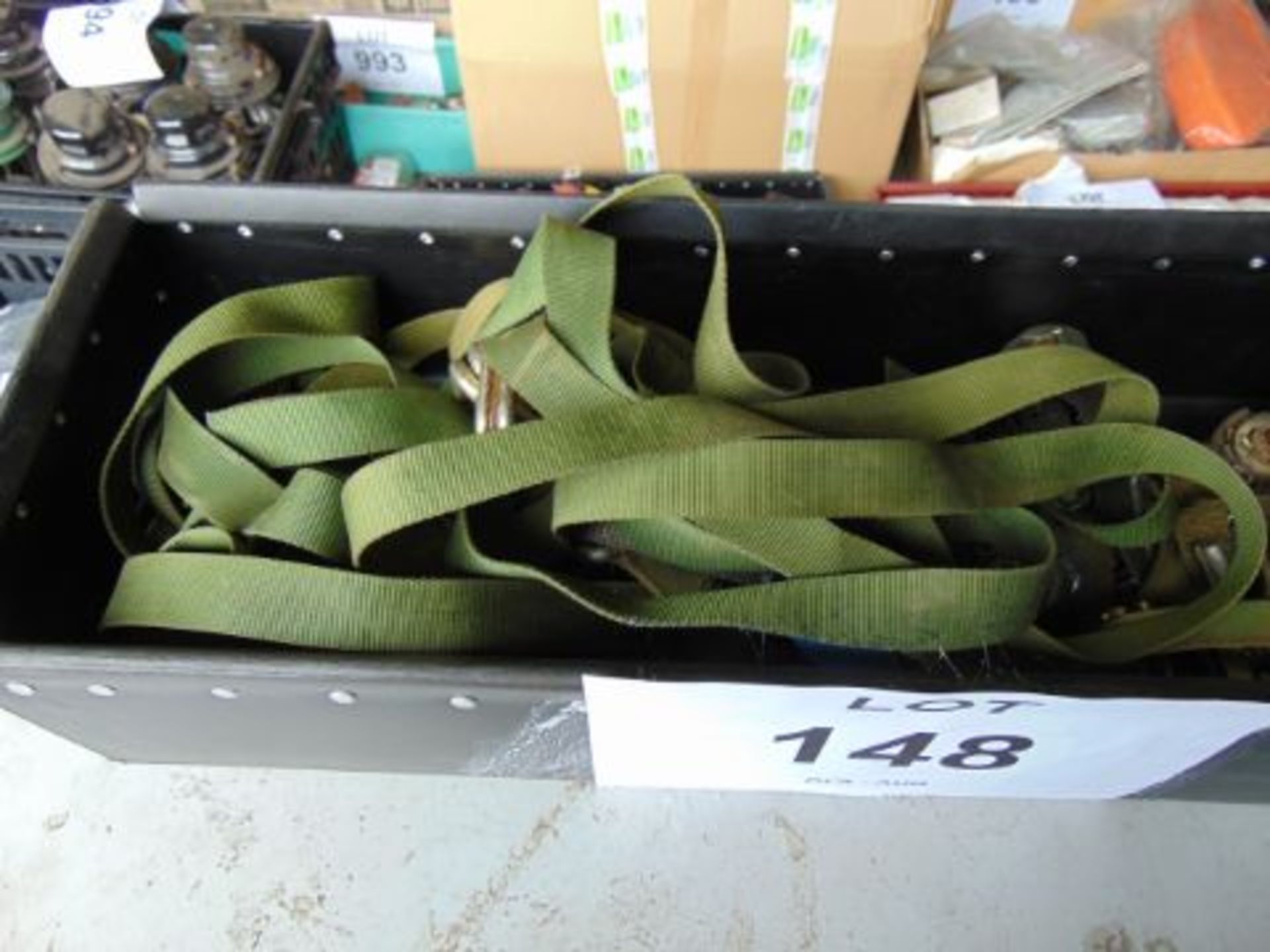 12 x Cargo Ratchet Straps - Image 5 of 5