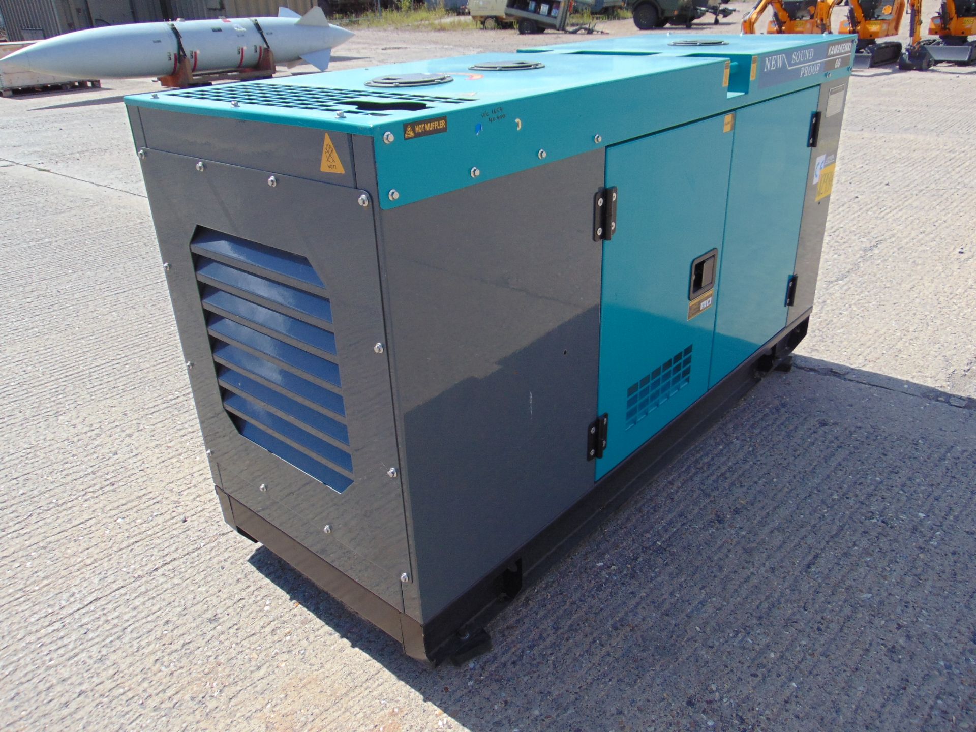 2022 UNISSUED 60 KVA 3 Phase Silent Diesel Generator Set - Image 6 of 16