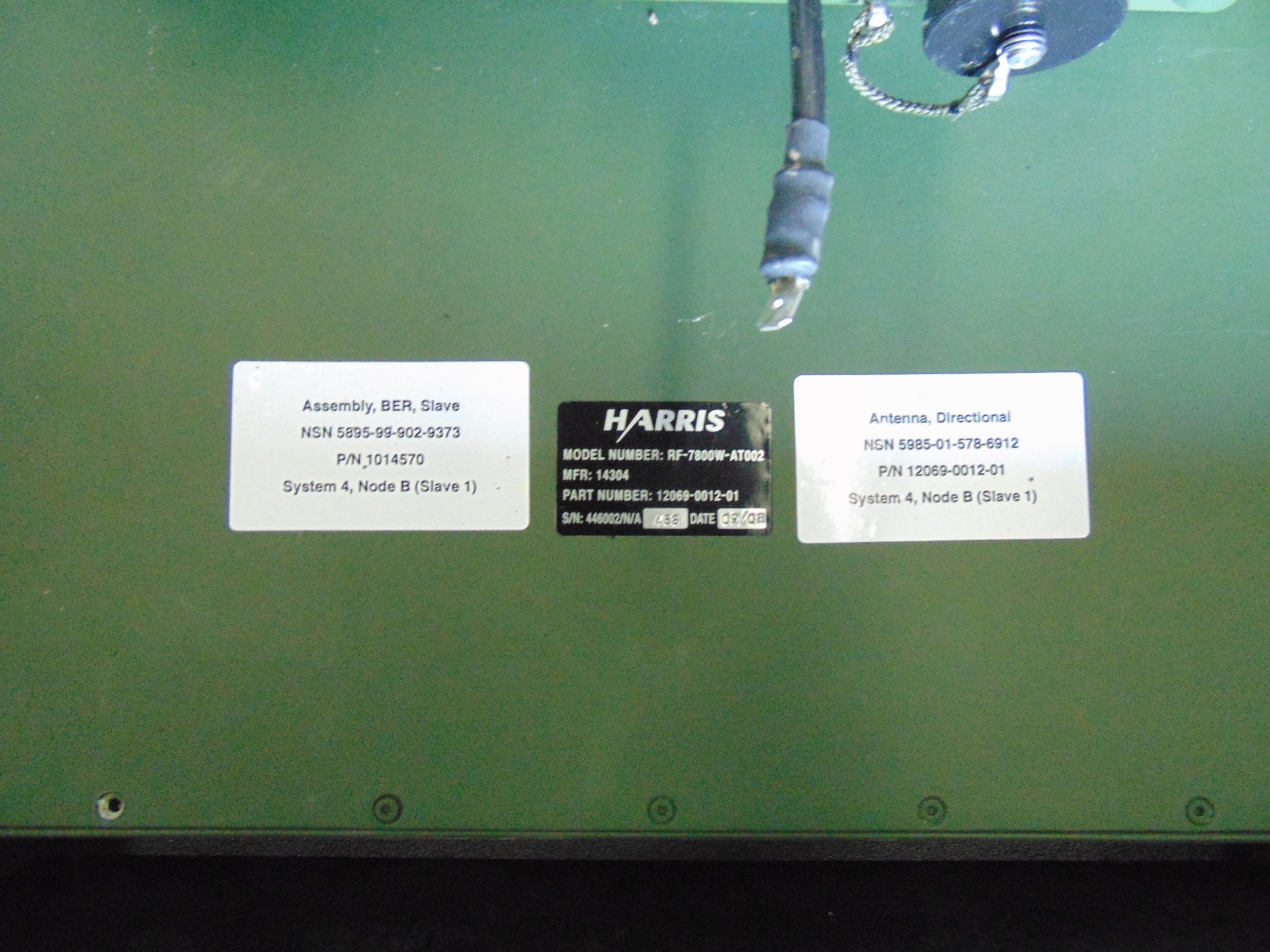 Harris Directional Antenna unit in HD Peli 1690 case with wheels Unissued - Image 6 of 7