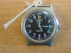 CWC 0552 NAVY/ ROYAL MARINES ISSUE SERVICE WATCH NATO MARKS DATE 1990 - GULF WAR I