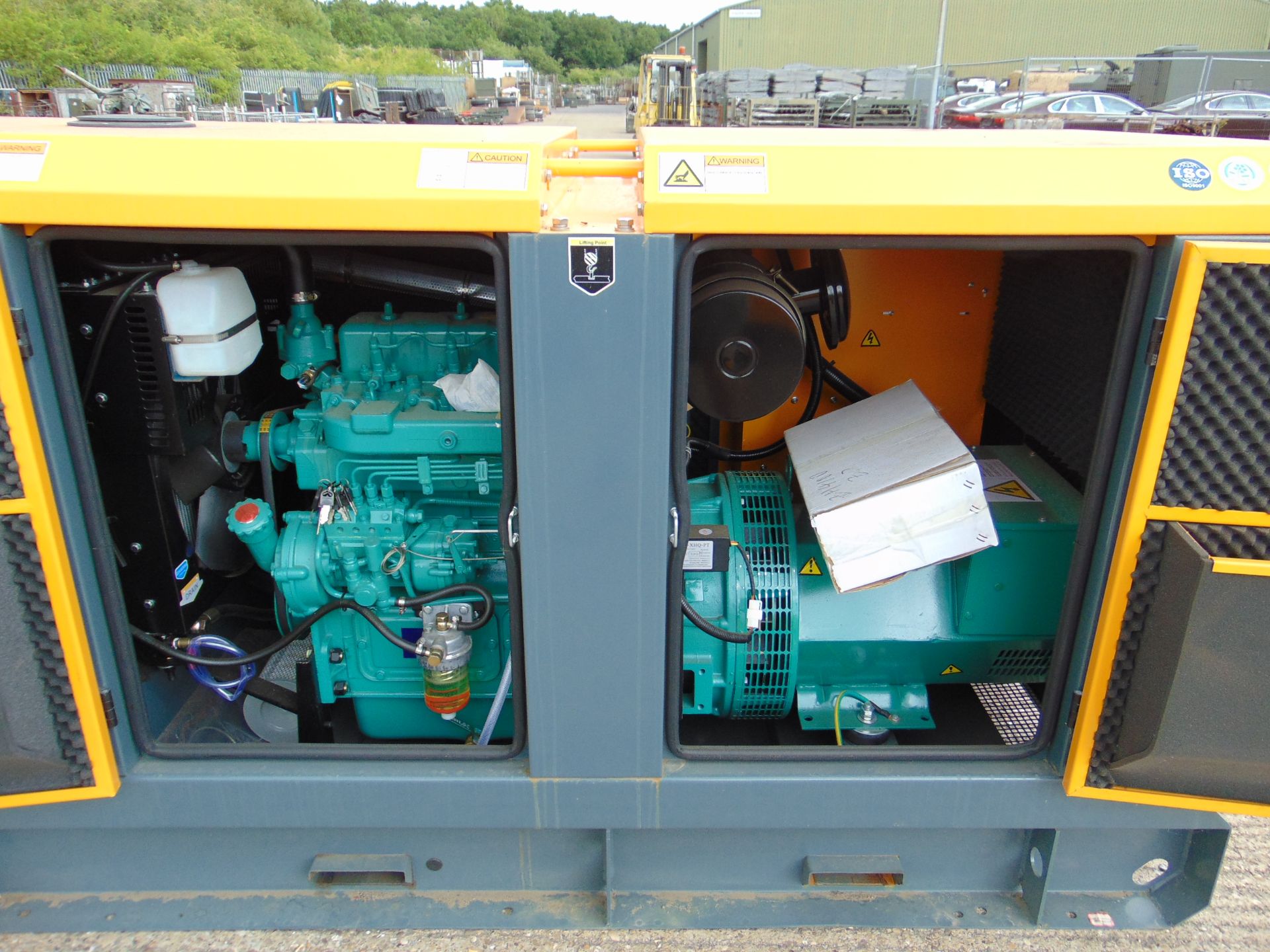 2022 UNISSUED 70 KVA 3 Phase Silent Diesel Generator Set - Image 13 of 16