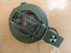 UNISSUED STANLEY LONDON PRISMATIC COMPASS NATO MARKED BRITISH ARMY