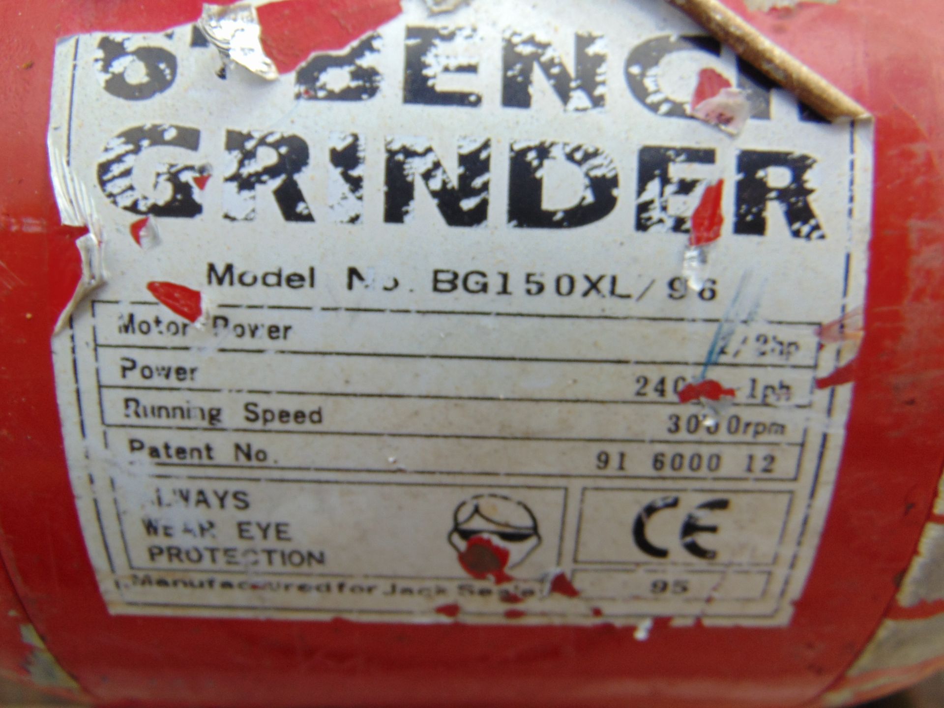 Sealey BG150XL/96 Bench Grinder - Image 3 of 3