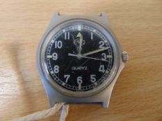 Rare CWC 0552 R.Navy / Marines issue service watch FAT Boy Case Nato Number, Date 1985