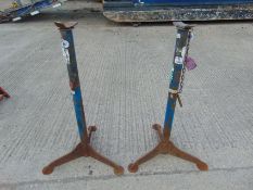 2x 2 Tonne Axle Stands