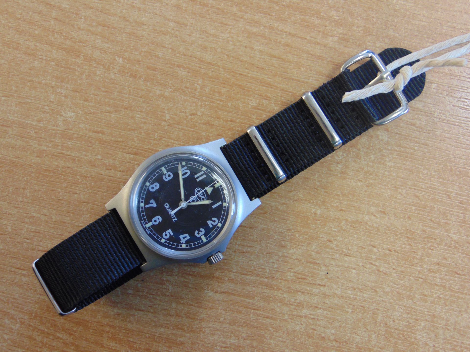 UNIQUE CWC 0552 ROYAL MARINES/ ROYAL NAVY ISSUE SERVICE WATCH DATED 1990 ** GULF WAR** SN.66054