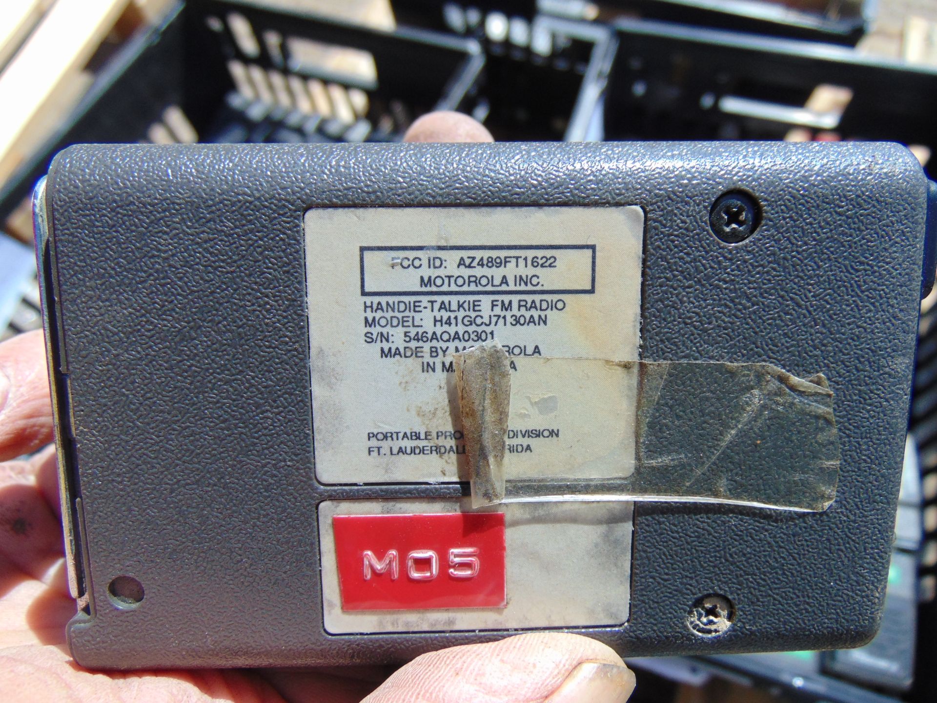 100 x Motorola MT1000 Handi Talkie as shown - Image 4 of 5