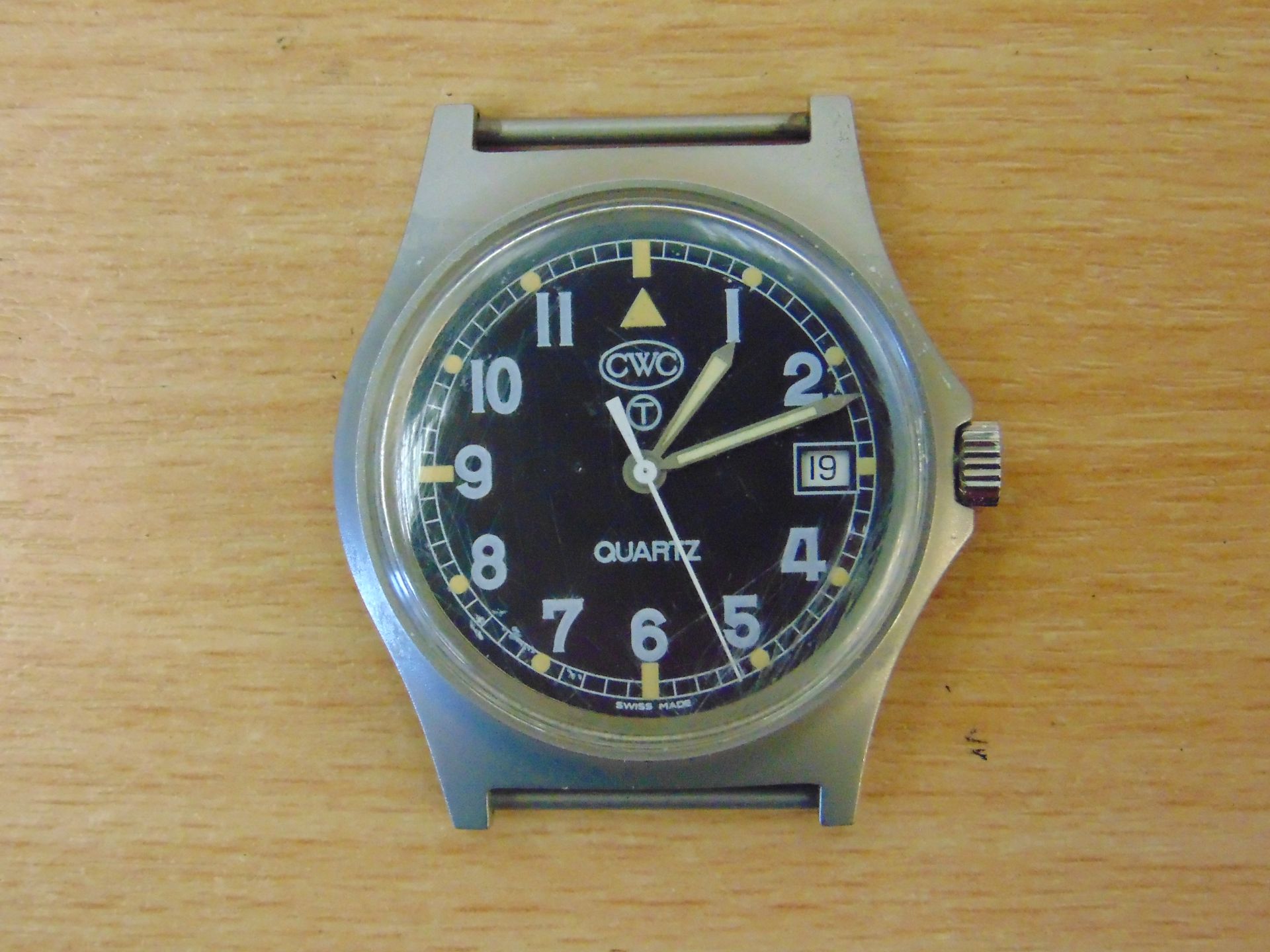 V. RARE CWC 0555 R. NAVY MARINES ISSUE SERVICE WATCH WITH DATE ADJUST SN. 541 NATO NUMBERS 1994 - Bild 2 aus 7
