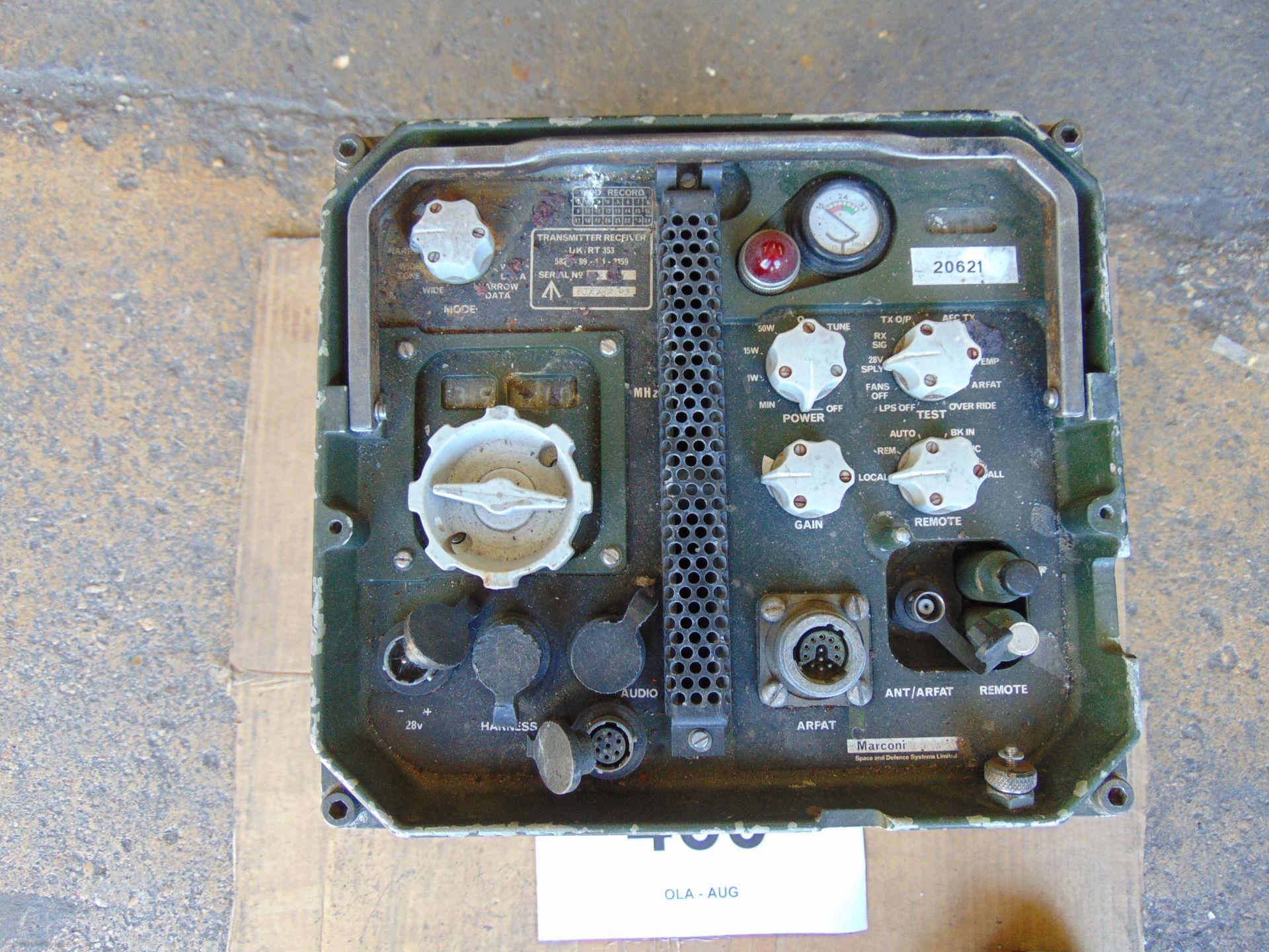 RT 353 Transmitter Reciever VHF for Vehicles etc - Image 2 of 3