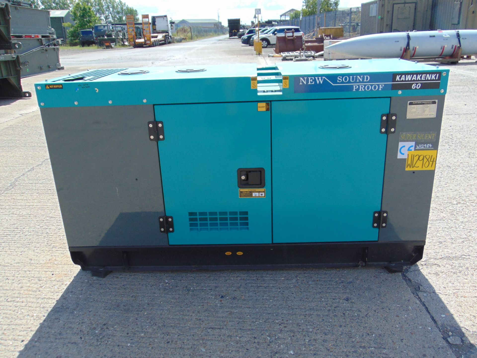 2022 UNISSUED 60 KVA 3 Phase Silent Diesel Generator Set - Image 5 of 16