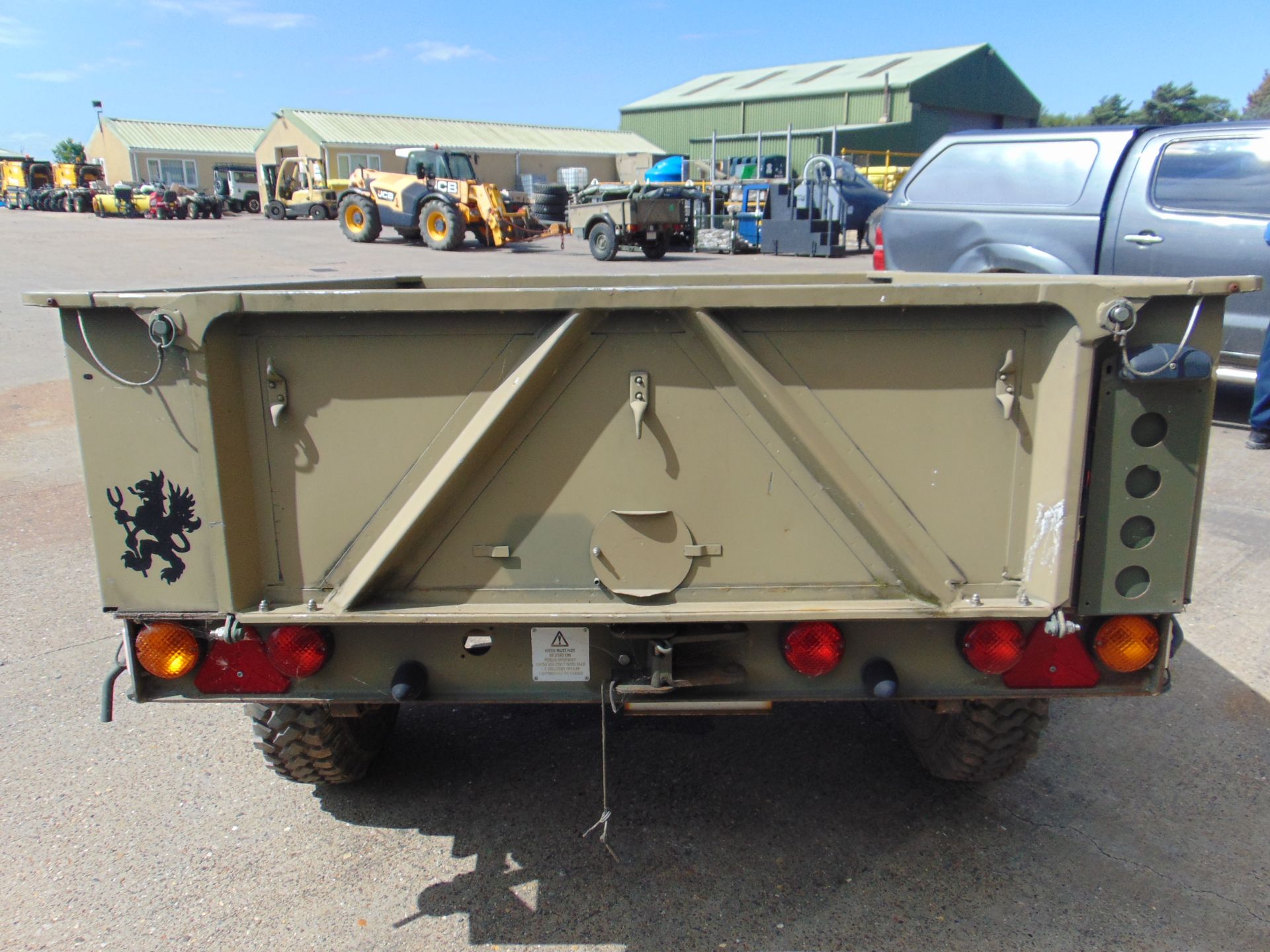From UK MoD Reserve Stock Penman Trailer GS Light Weight Cargo Land Rover - Image 5 of 15