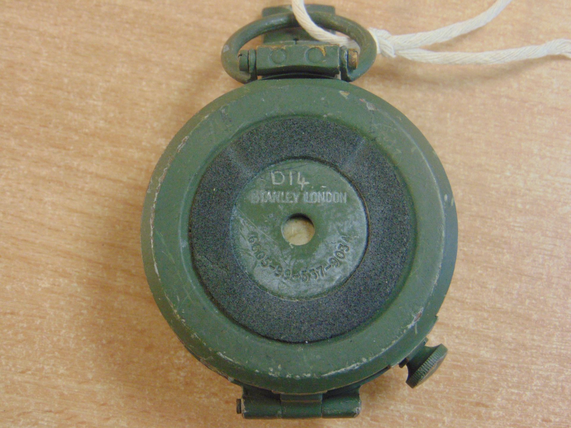 STANLEY LONDON BRASS PRISMATIC COMPASS BRITISH ARMY ISSUE NATO MARKS - Image 4 of 7