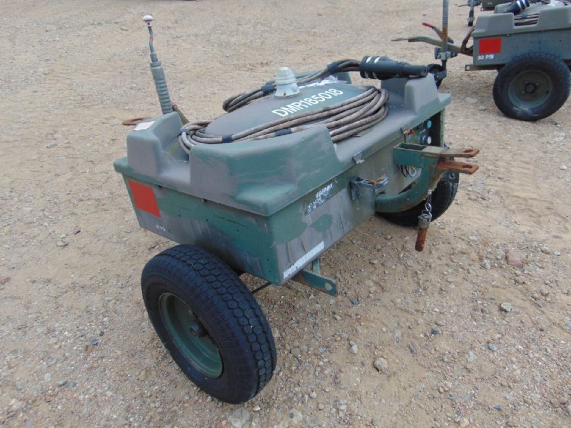 Battery Electrical Starter Trolley c/w Batteries and Cables - Image 3 of 7