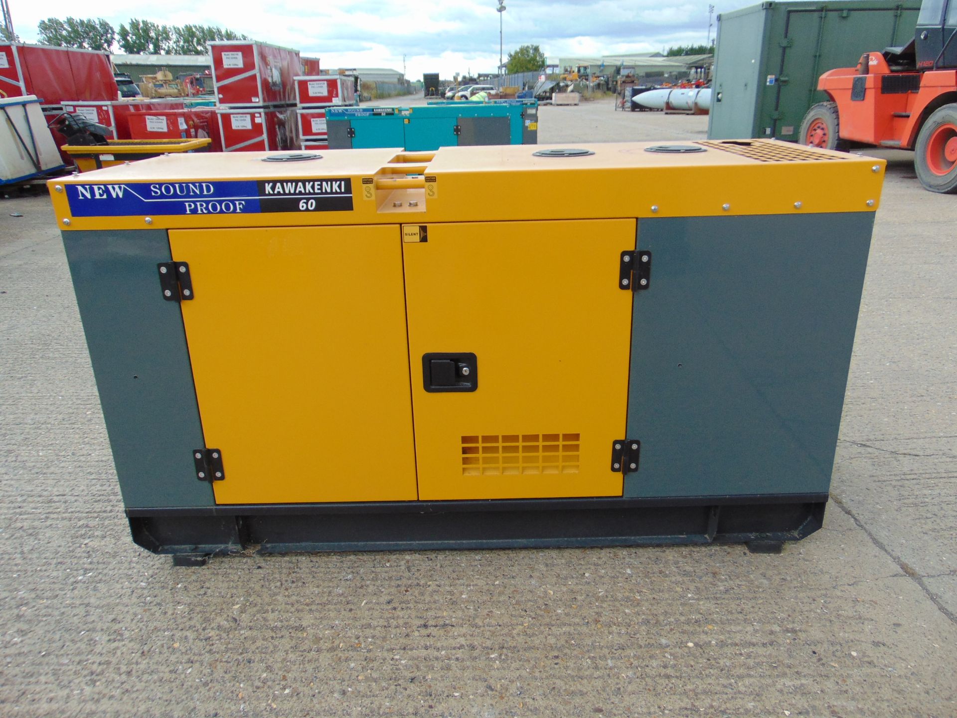 2022 UNISSUED 60 KVA 3 Phase Silent Diesel Generator Set - Image 4 of 17