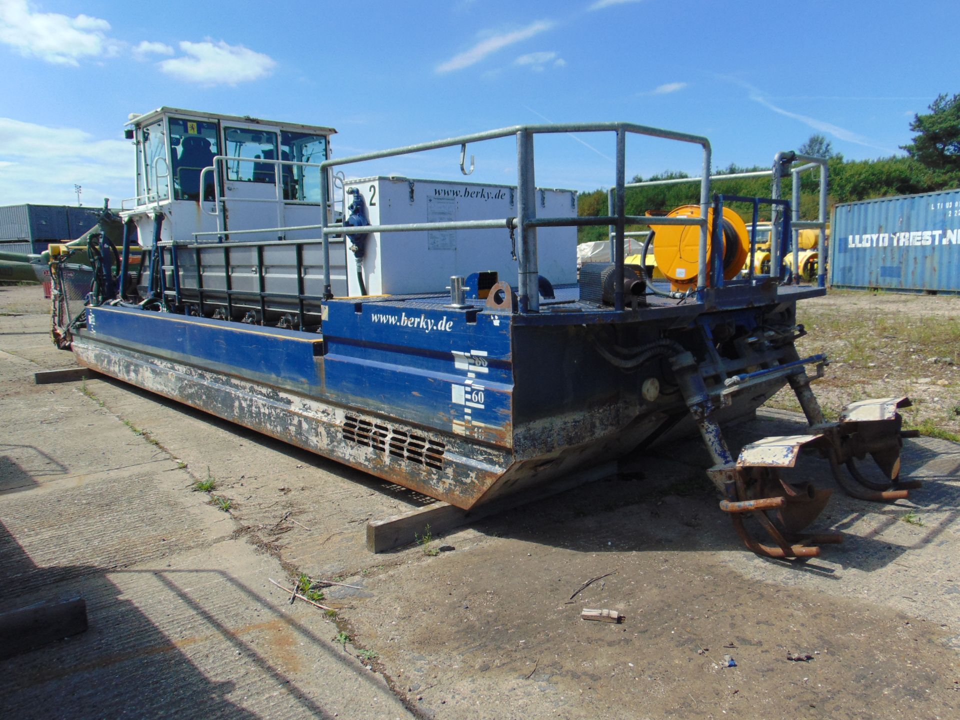 2012 Berky Type 6530 Aquatic Weed Harvester from the UK Environment Agency - Image 2 of 34