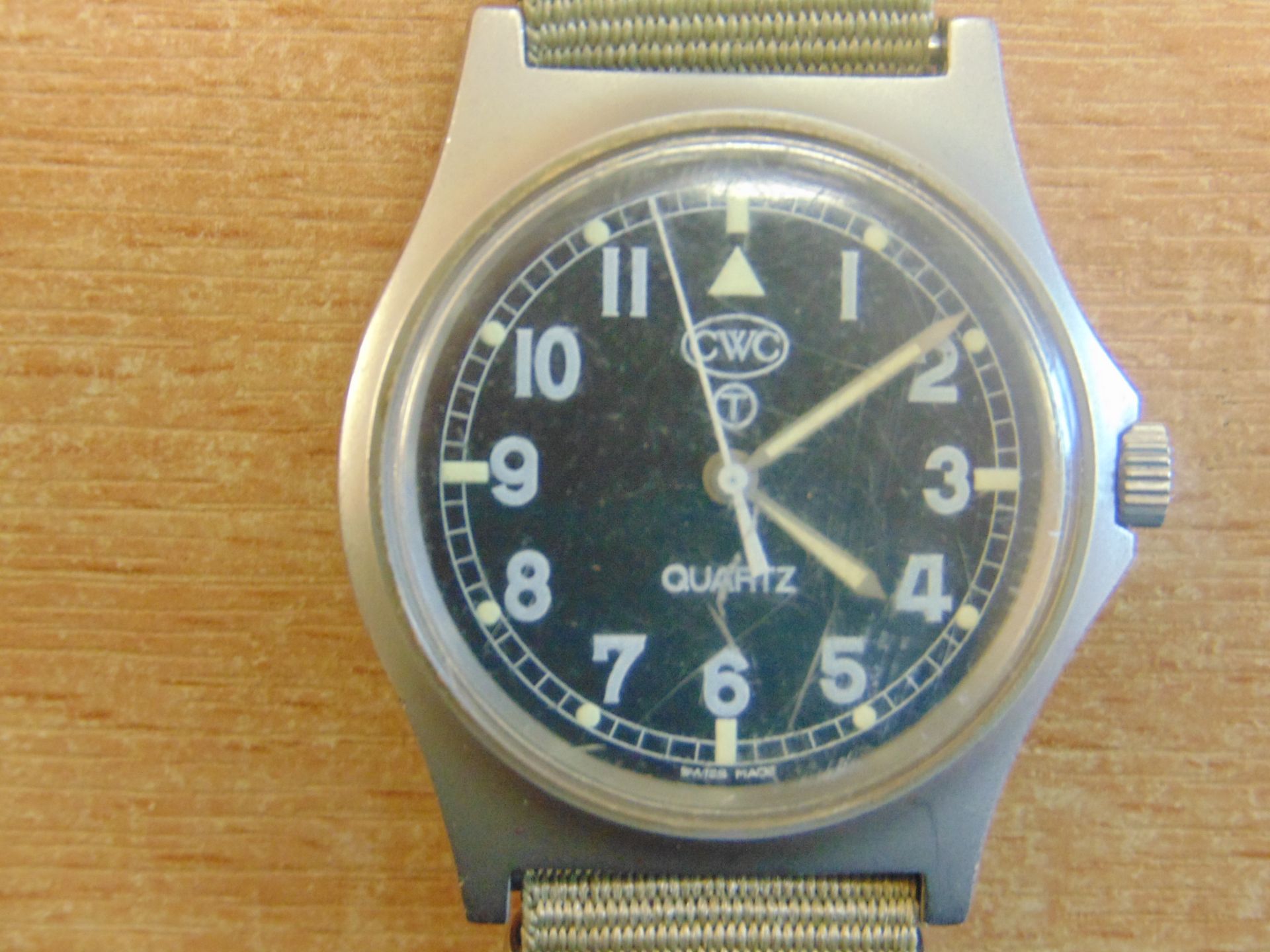 CWC W10 BRITISH ARMY SERVICE WATCH NATO MARKS DATE 1991 *GULF WAR* - Image 4 of 7