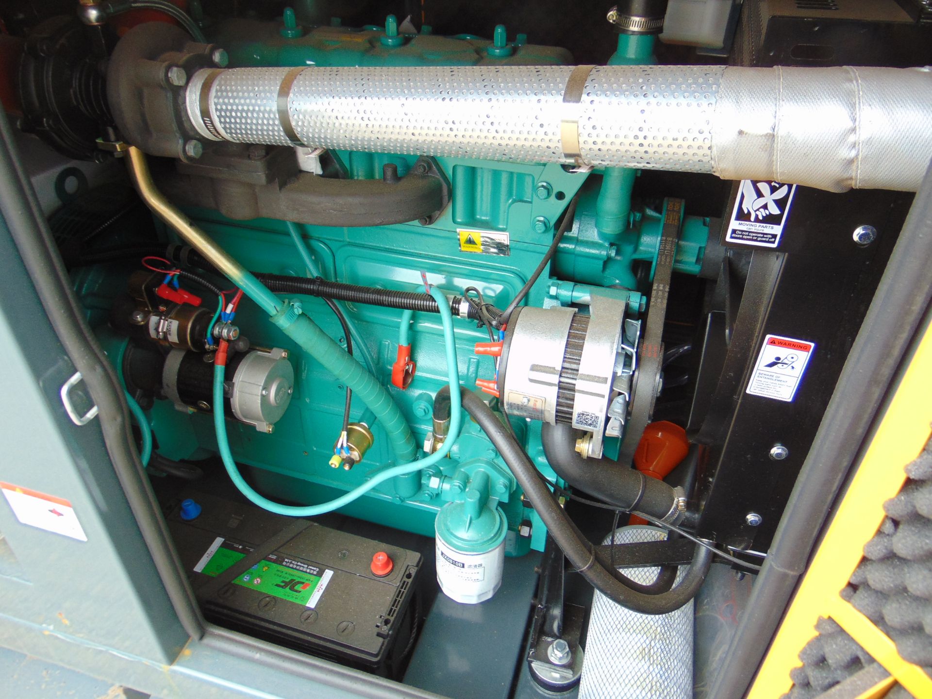 2022 UNISSUED 70 KVA 3 Phase Silent Diesel Generator Set - Image 11 of 16