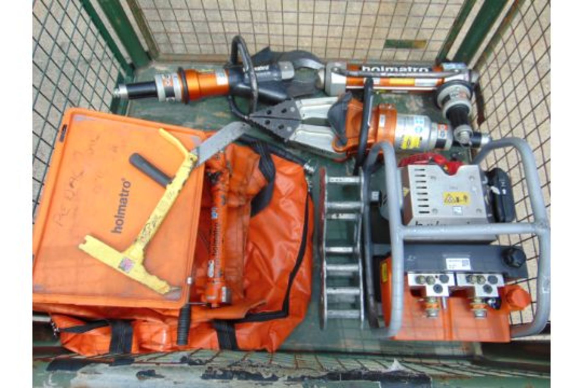 Holmatro Jaws of Life Rescue Kit inc Power Pack, Cutters, Spreaders, Ram etc