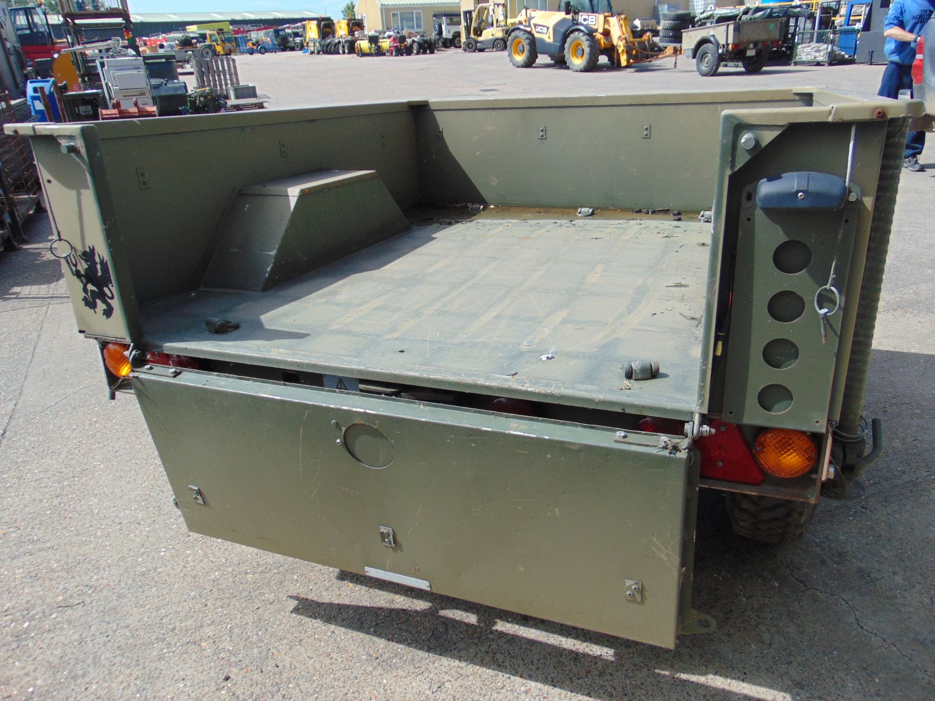 From UK MoD Reserve Stock Penman Trailer GS Light Weight Cargo Land Rover - Image 7 of 15