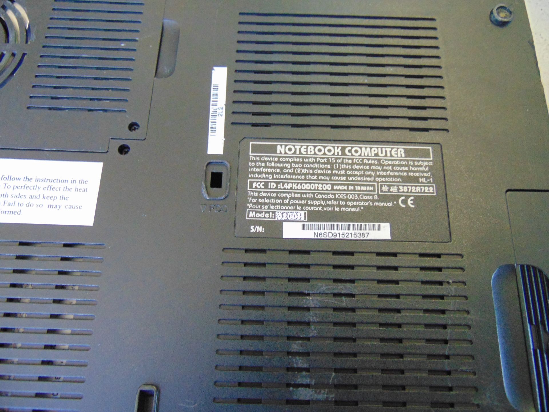Compaq Notebook PC - Image 3 of 4