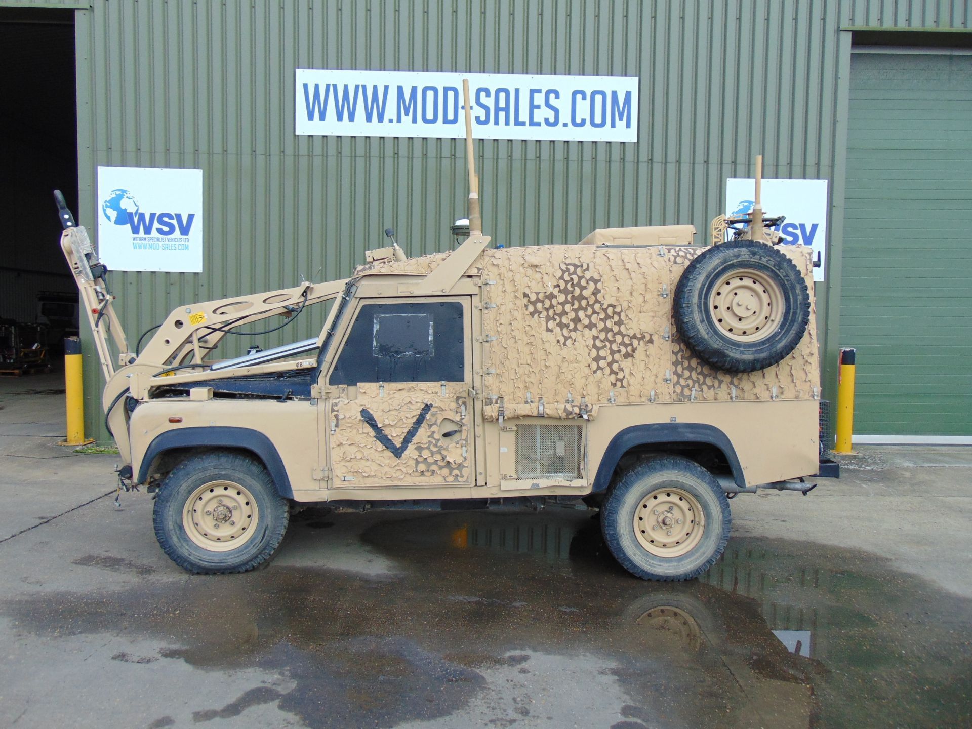 Very Rare Remote Controlled Land Rover 110 300TDi Panama Snatch-2A (HT) W/VPK 24V ONLY 286 HOURS! - Image 7 of 34