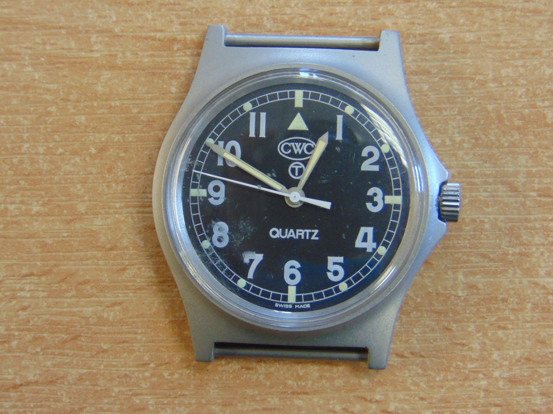 UNIQUE CWC 0552 ROYAL MARINES/ ROYAL NAVY ISSUE SERVICE WATCH DATED 1990 ** GULF WAR** SN.66054 - Image 5 of 9