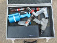 QTY of Air Tools in Transit Case