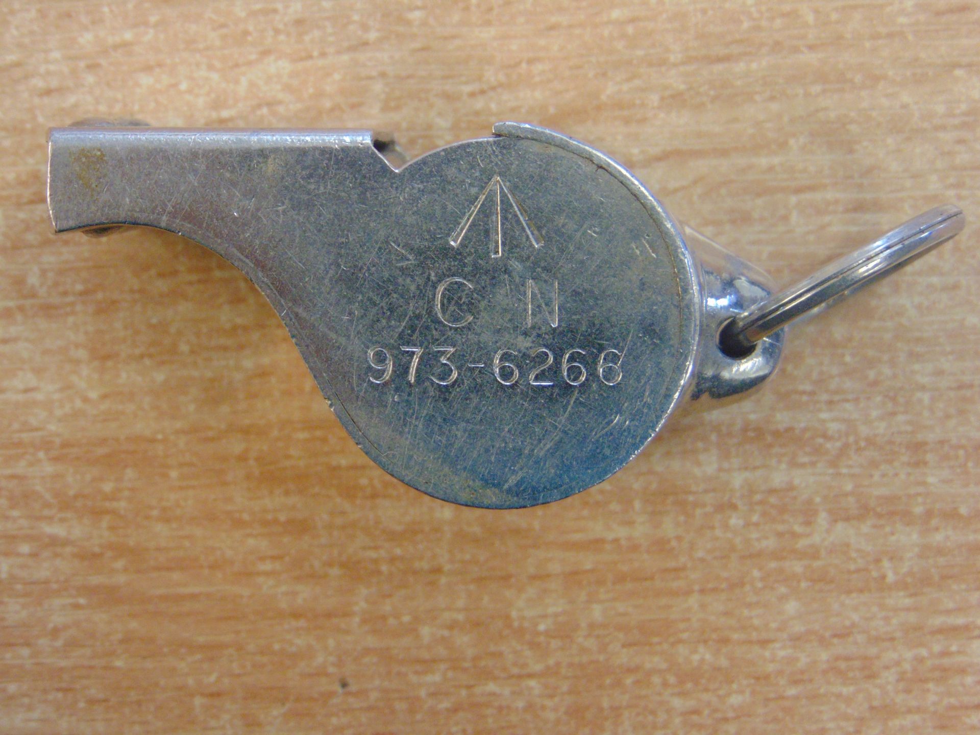 2X ACME THUNDER BRITISH ARMY SERVICE WHISTLE. BROAD ARROW MARKED - Image 3 of 5