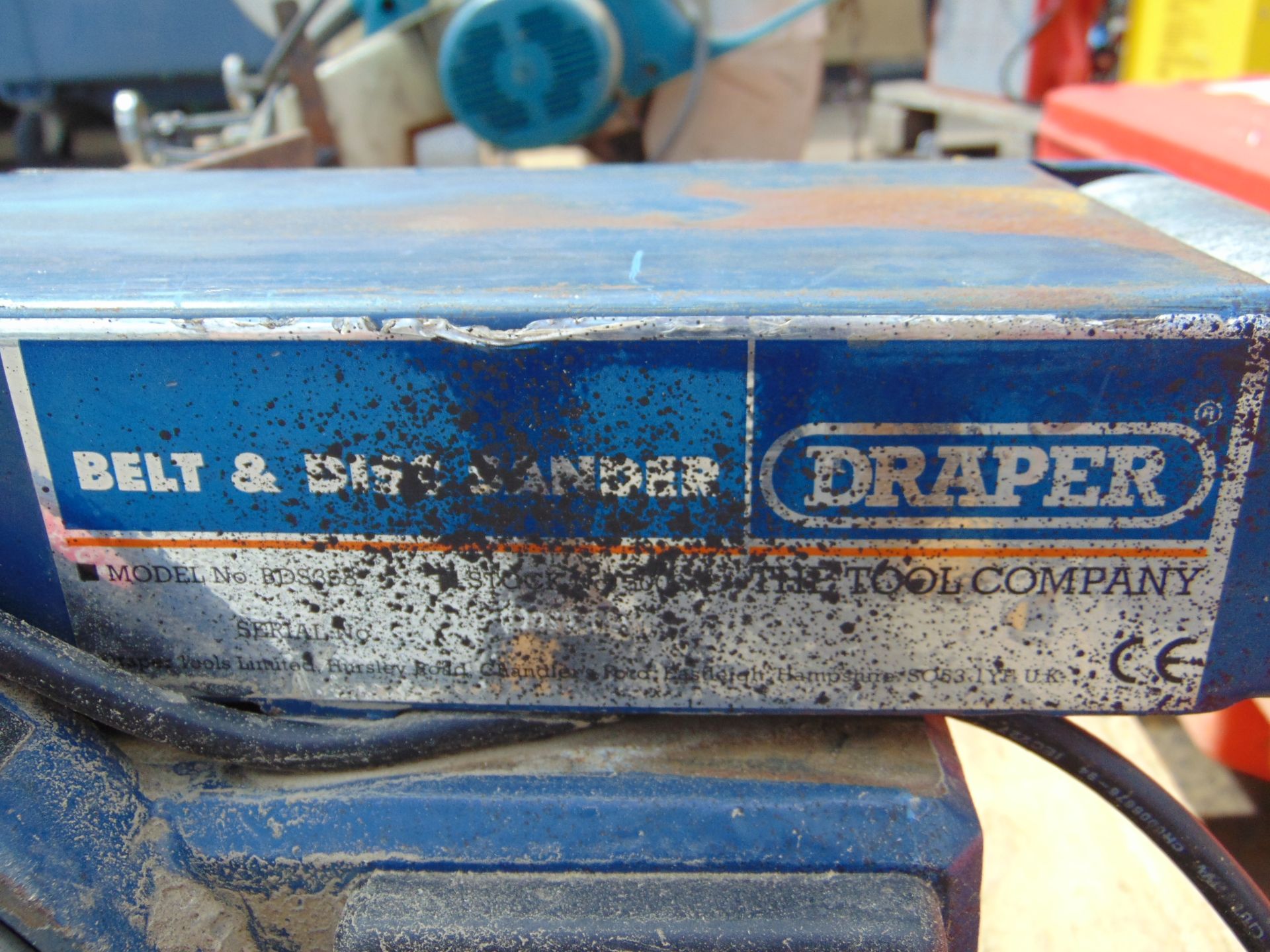 Draper Belt & Disc Sander - Bild 5 aus 5